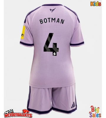 Newcastle United Sven Botman #4 Replica Third Stadium Kit for Kids 2026-27 Short Sleeve (+ pants)